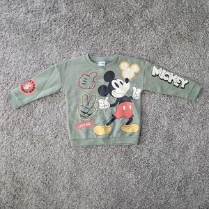 Toddler Boys Disney Mickey & Friends Mickey Mouse Sweatshirt 2-3 Years